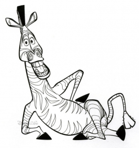 Madagascar coloring pages to print