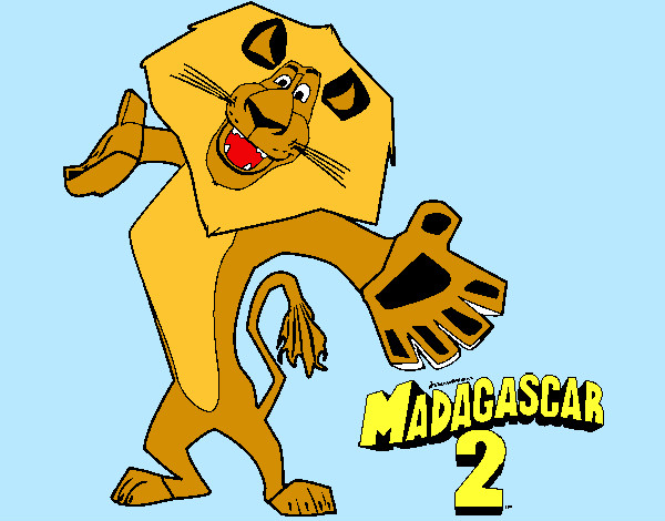 Madagascar coloring pages