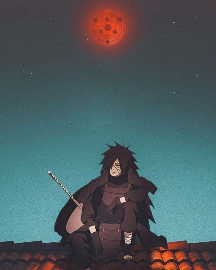 Uchiha madara anime kawaii gambar animasi kartun ilustrasi karakter