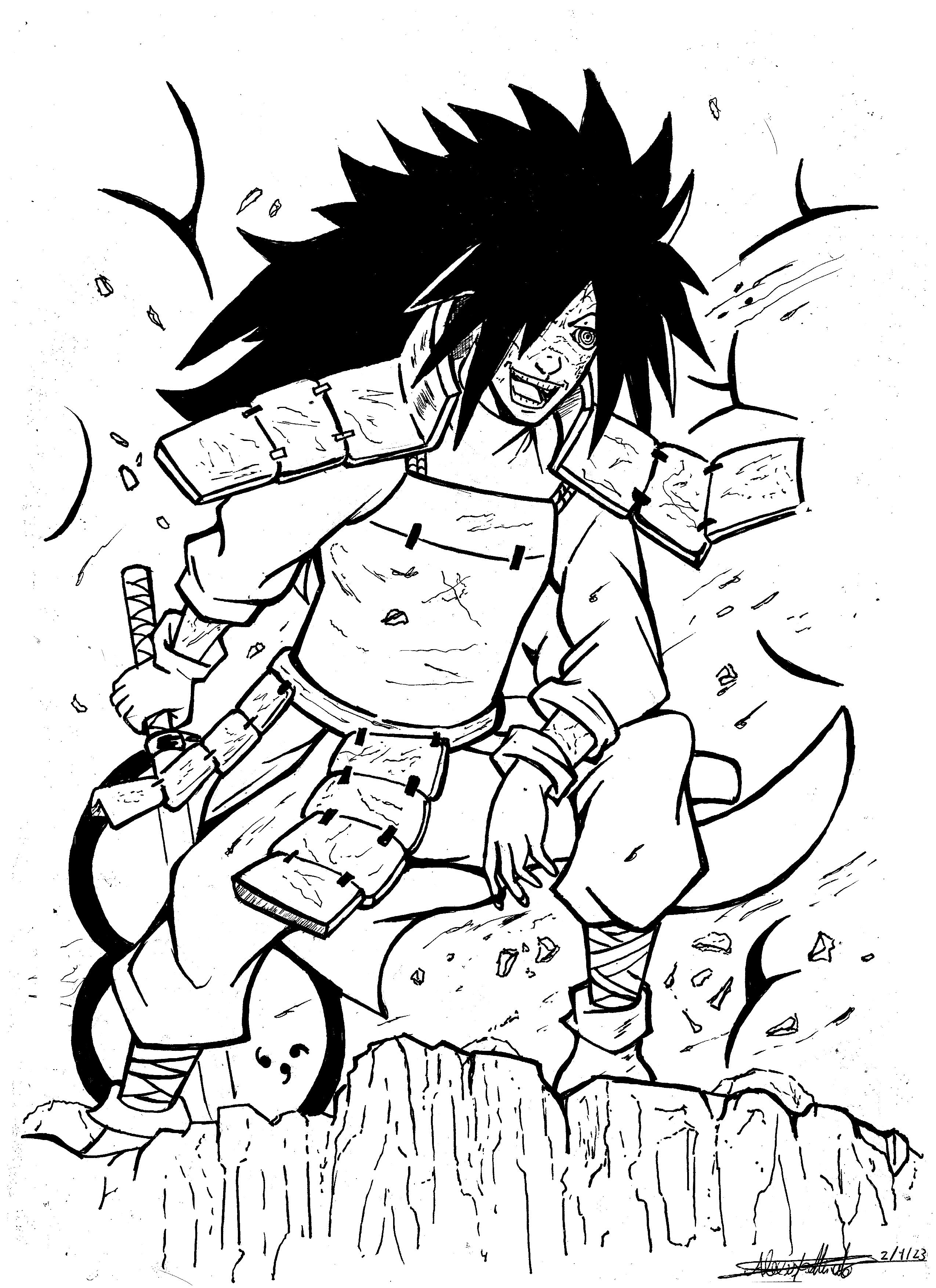 Madara uchiha fan art by me images that you can hear rnaruto