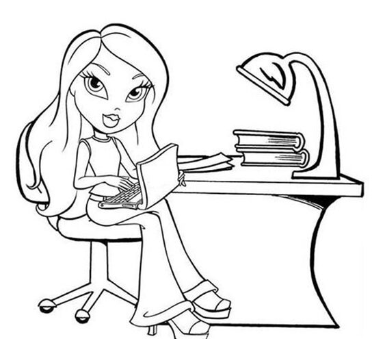 Tv and movie coloring pages