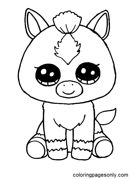 Beanie boos coloring pages printable for free download