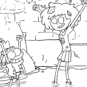 Amphibia coloring pages printable for free download