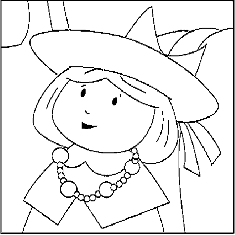 Pudgy bunnys madeline coloring pages