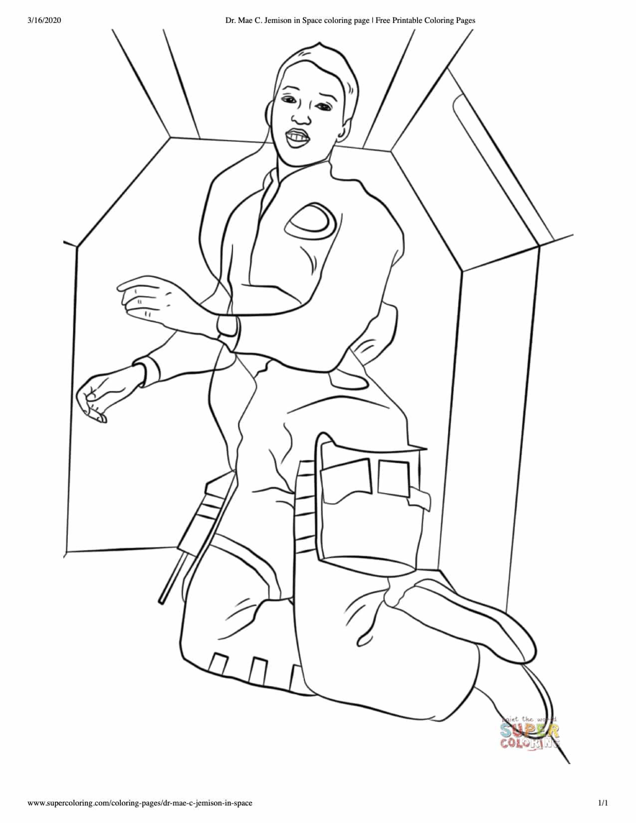 Shero coloring pages