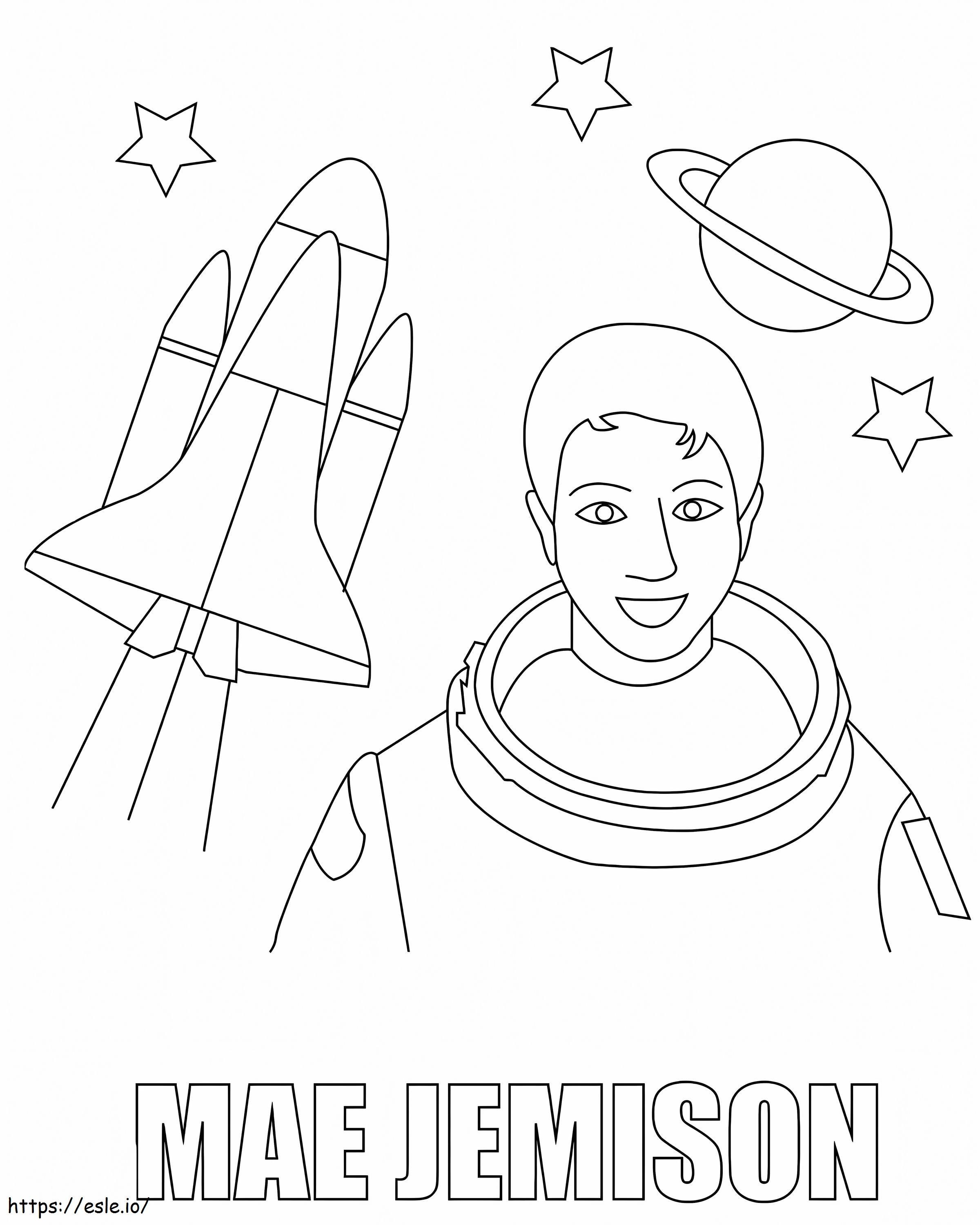 Mae jemison printable coloring page