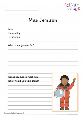 Mae jemison for kids