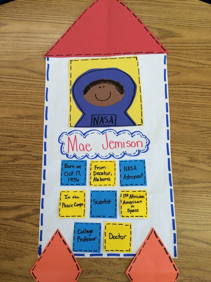 Black history month made this anchor chart about mae jemison first black fâ black history month crafts black history month activities black history month art