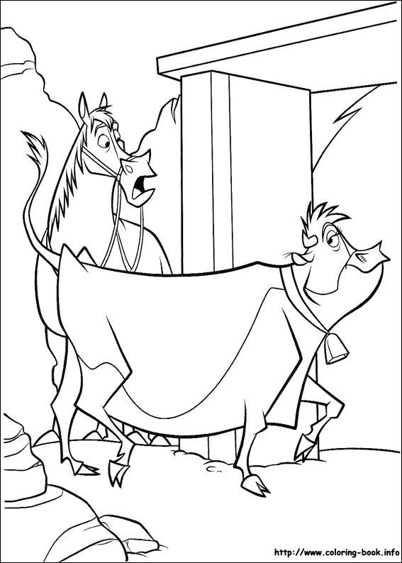 Home on the range coloring page cow coloring pages disney coloring pages coloring pictures