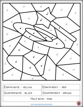 Music coloring pages music coloring sheets with a magic theme