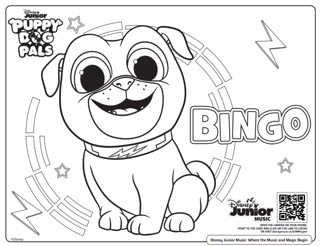 Free printable disney junior coloring pages disney music playlists