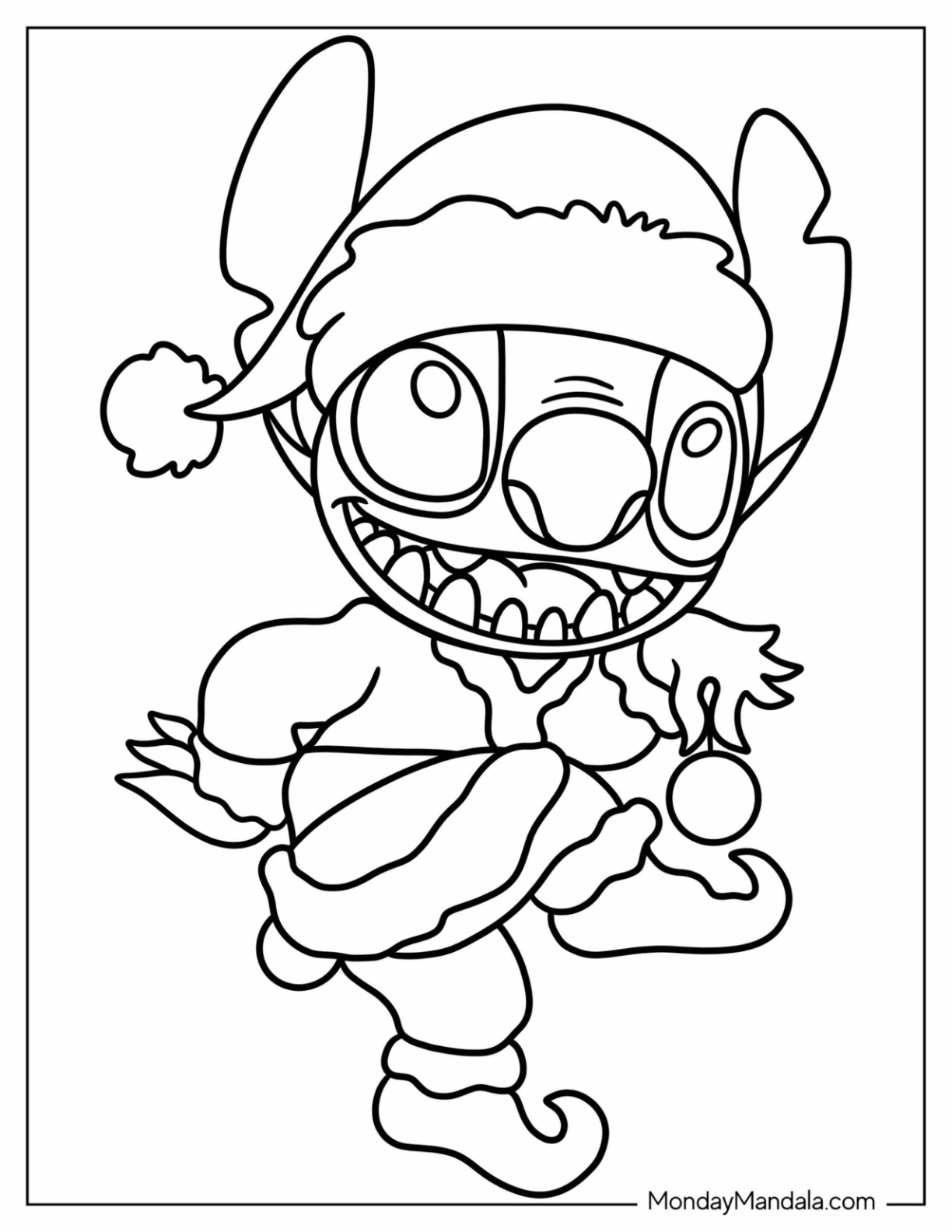 Disney christmas coloring pages free pdf printables