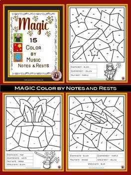 Music coloring pages music coloring sheets with a magic theme