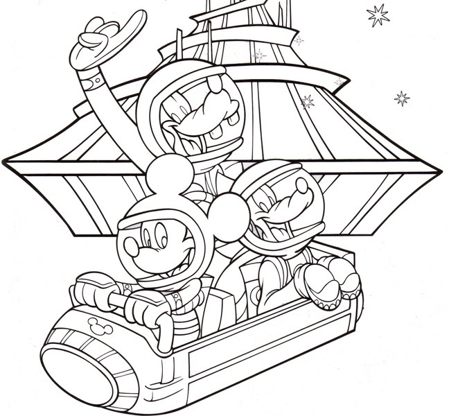 Make your own magic places to find disney coloring pages