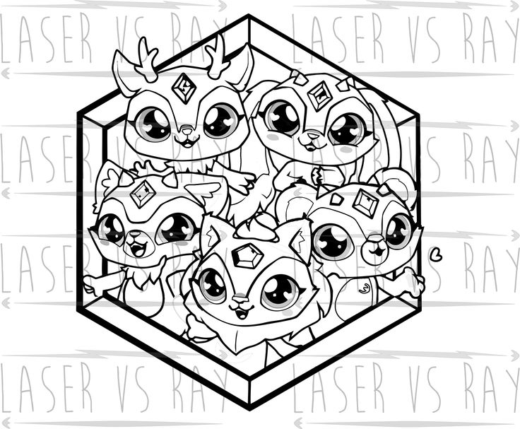 Magic mixies mixlings coloring page printable coloring page downloadable coloring sheet coloring pages for kids