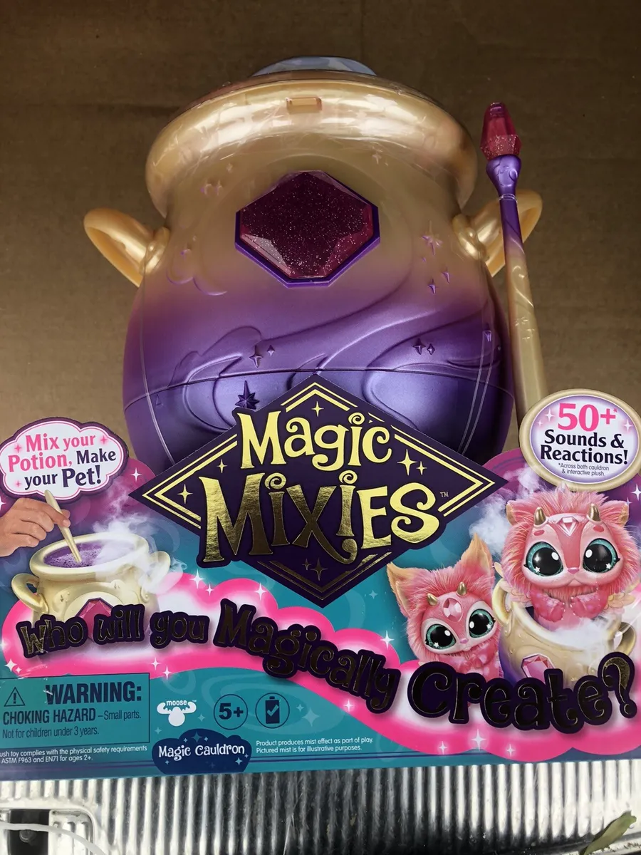 Magic mixies magical misting cauldron with interactive toy pink hot gift new