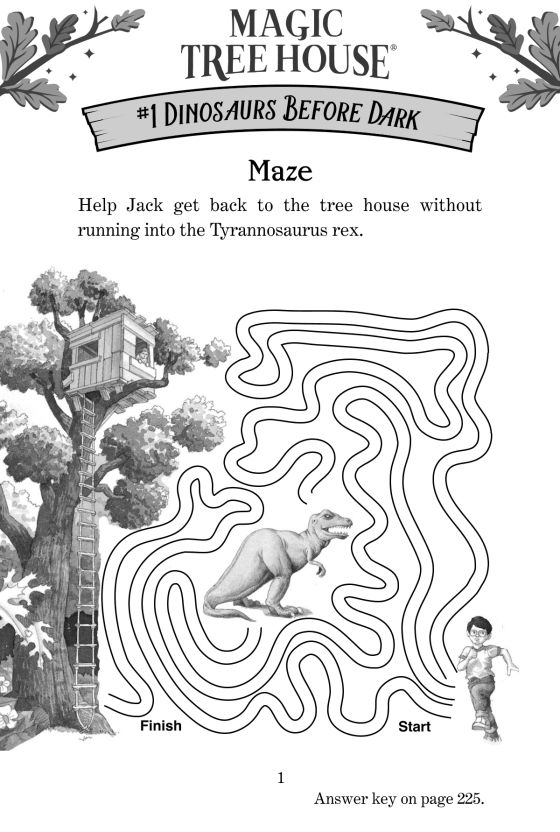 Games and puzzles from the tree house magic tree house r magic tree house penguin random house