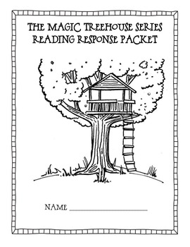 Response packet for the magic tree house series by joanna mena tpt