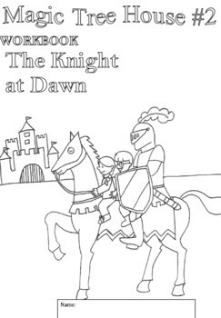 Workbooks for readers magic treehouse knight at dawn tpt