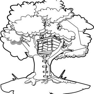 Treehouse awesome design coloring page color luna magic treehouse coloring pages super coloring pages