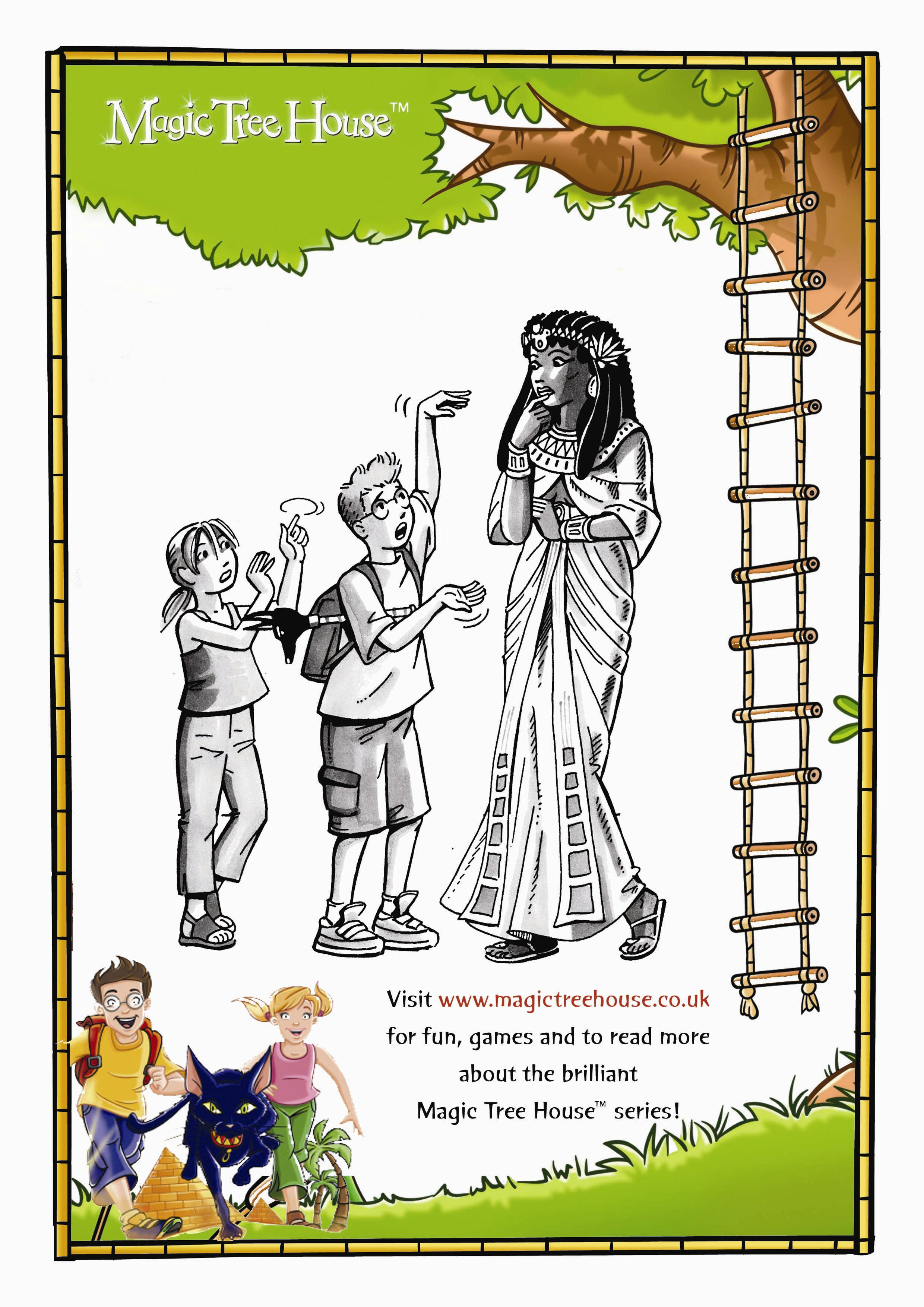 Magic tree house louring activity