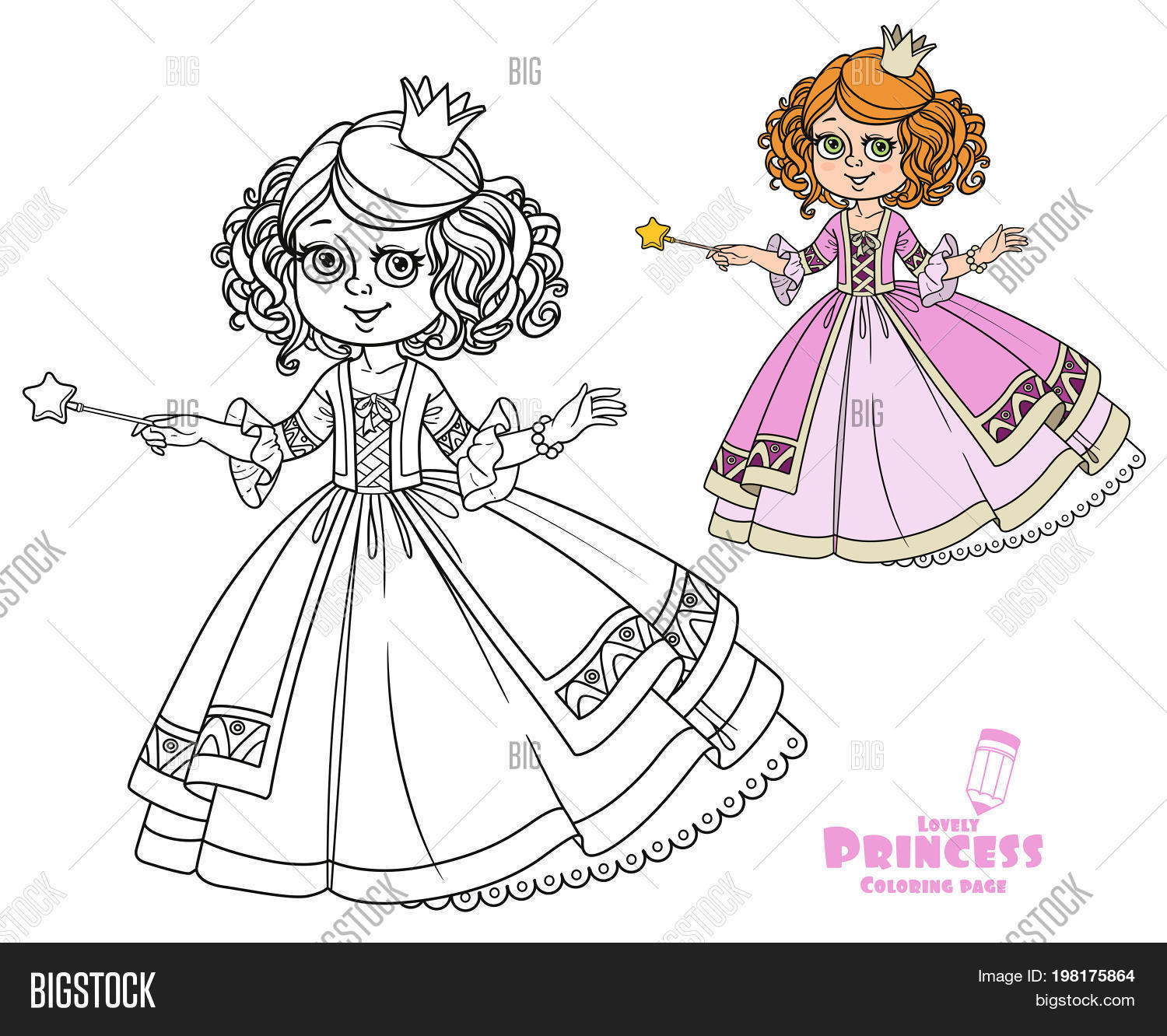 Beautiful little vector photo free trial bigstock