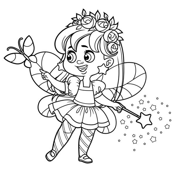 Dress coloring pages royalty