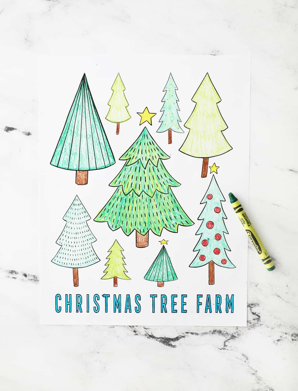 Free printable christmas coloring pages