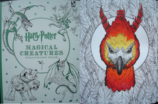 Harry potter magical creatures colouring book â a review colouring in the midst of madness