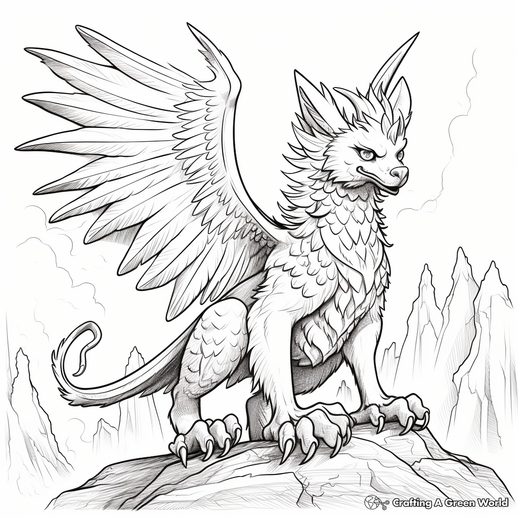 Magical coloring pages
