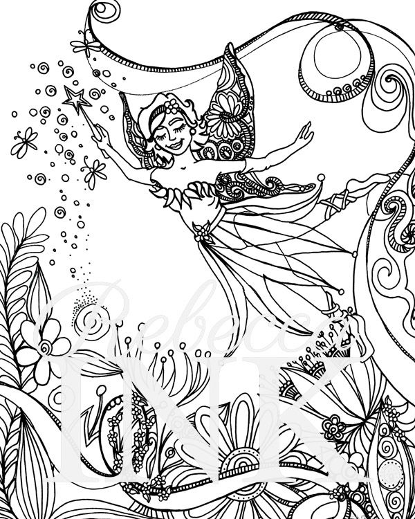 Mythical creatures â coloring page set abink