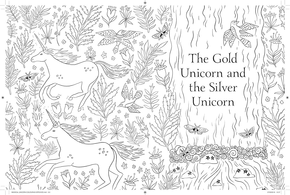 The magical unicorn society official coloring book befort oana ni dhuinn ciara goldhawk harry goldhawk zanna books