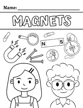 Magnet cover coloring page by kaija anderson tpt