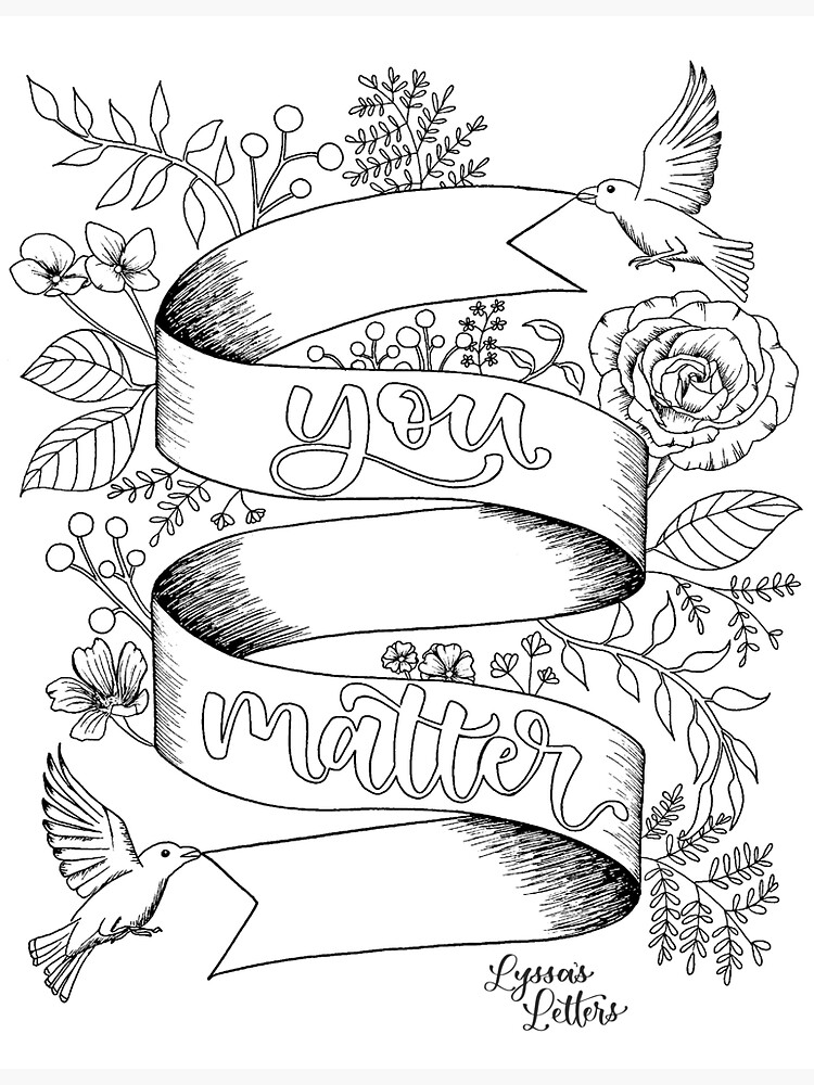 You matter artwork