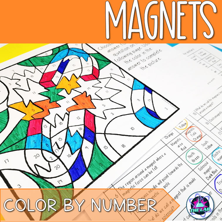 Magnets colour by number â teacha