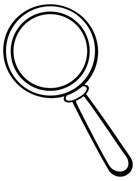 Magnifying glass stock photo by hittoon