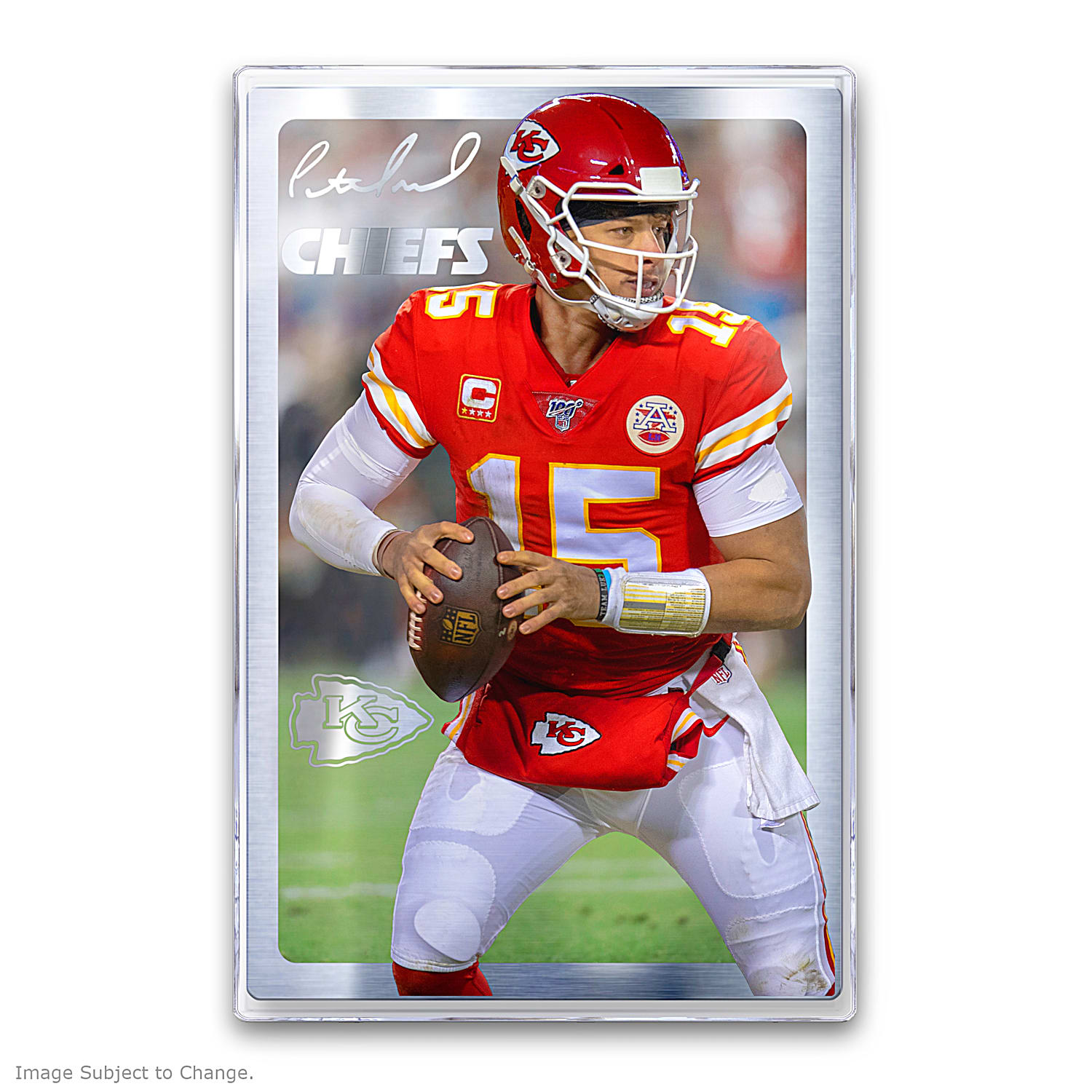 Kansas city chiefs nfl legend wall decor tall full