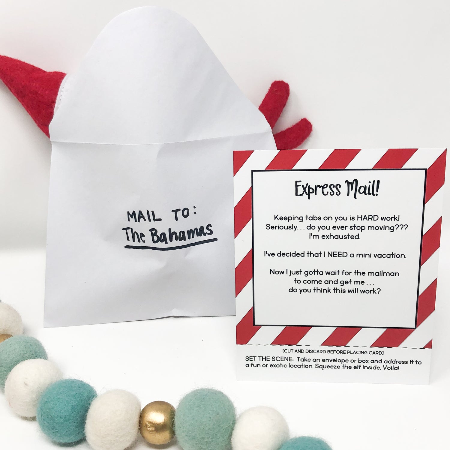 Christmas elf made easy cards â well raised co