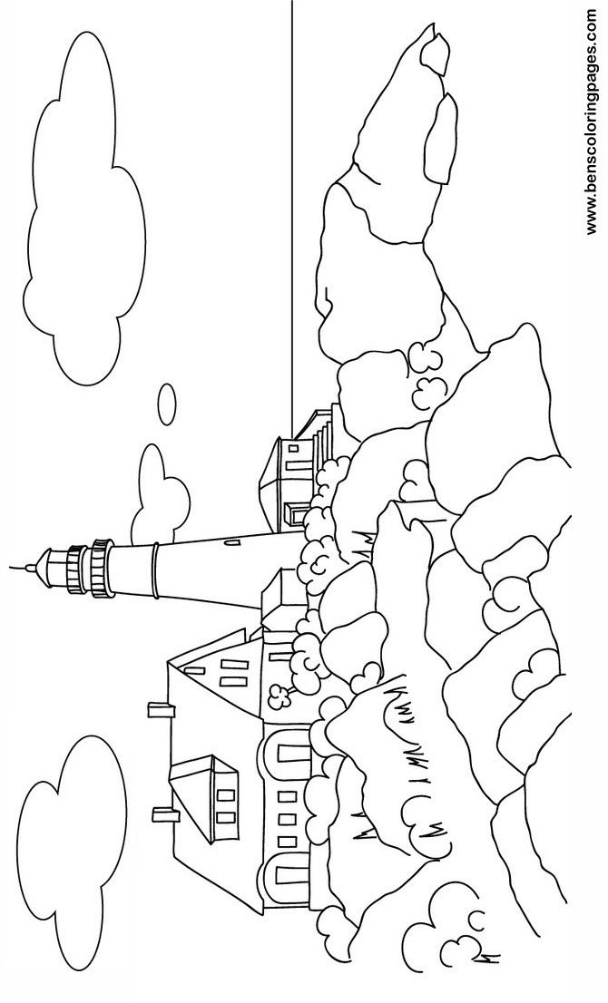 Maine light house free coloring book house colouring pictures adult coloring designs coloring pictures for kids