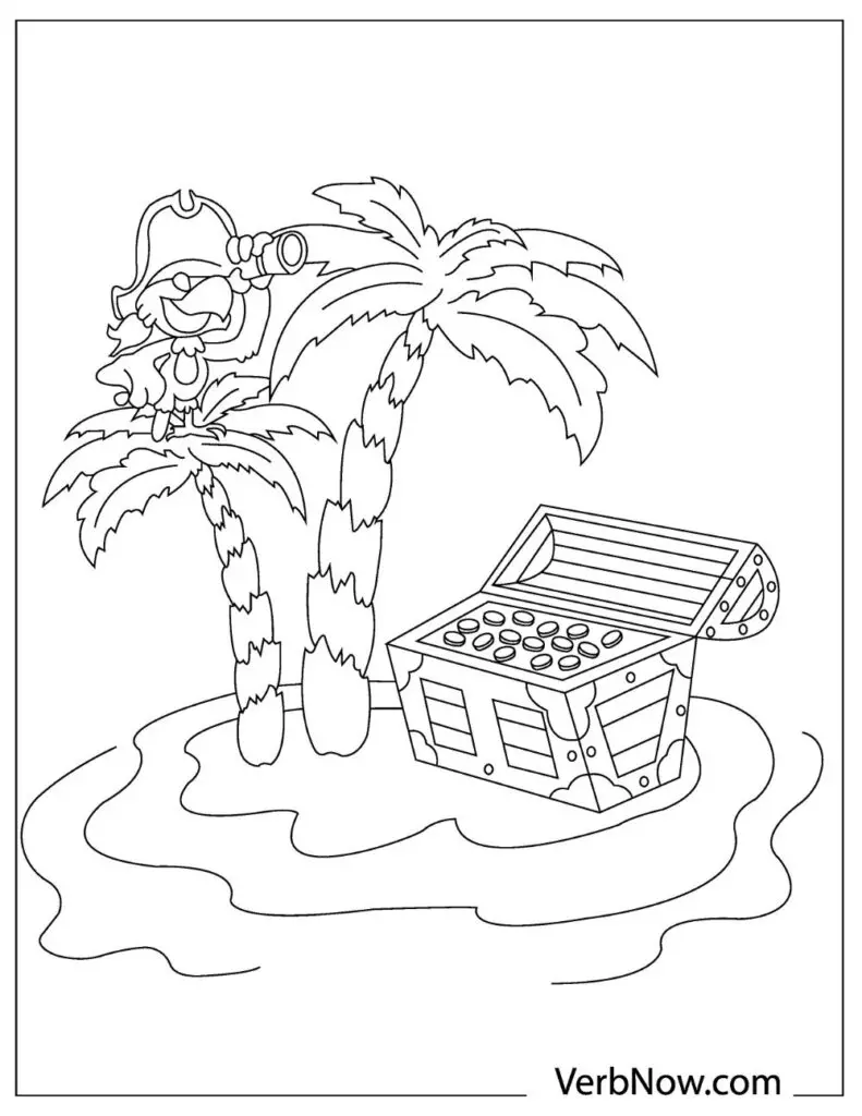 Free pirates coloring pages for download printable pdf