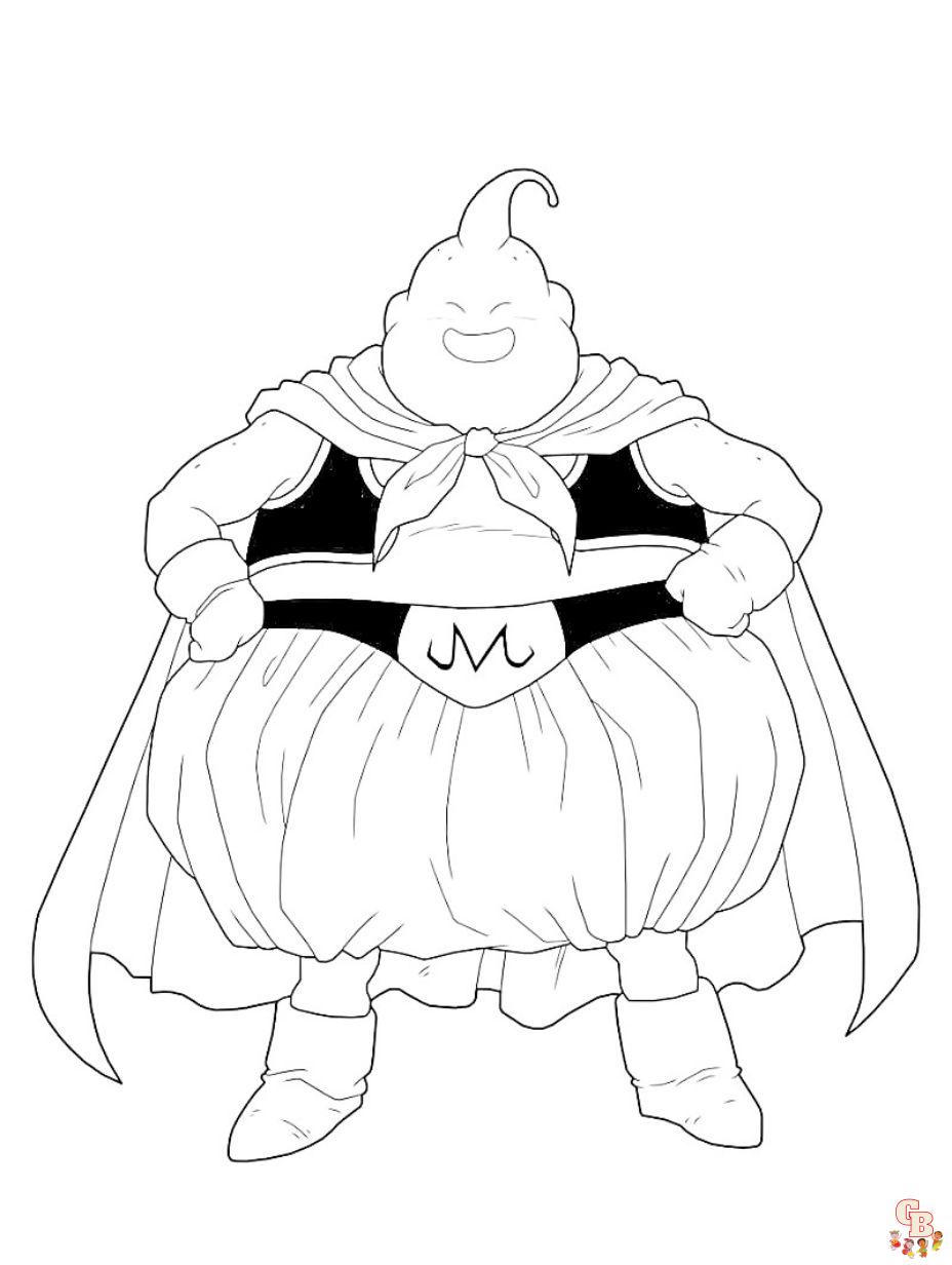 Dragon ball z coloring pages unleash your creativity