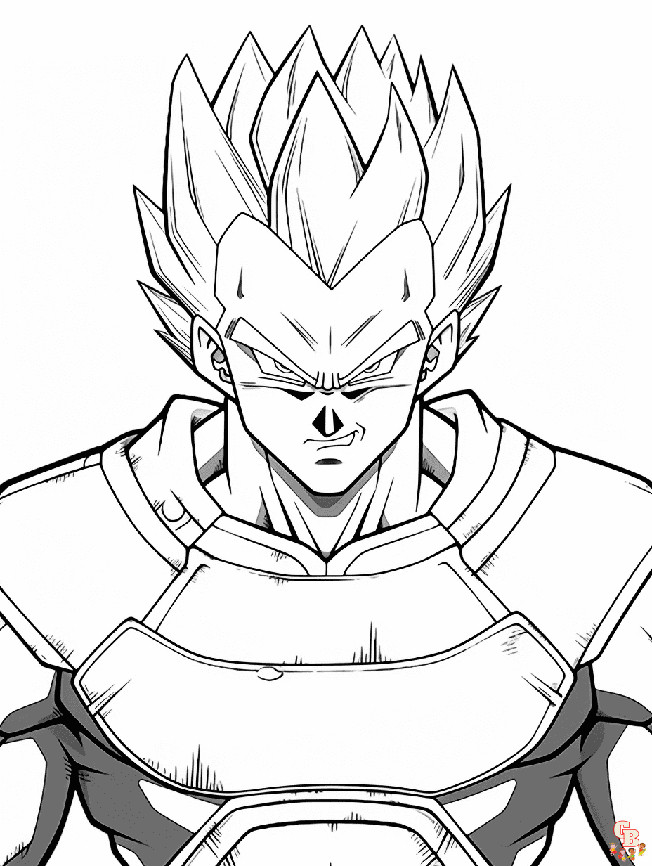 Dragon ball z coloring pages unleash your creativity