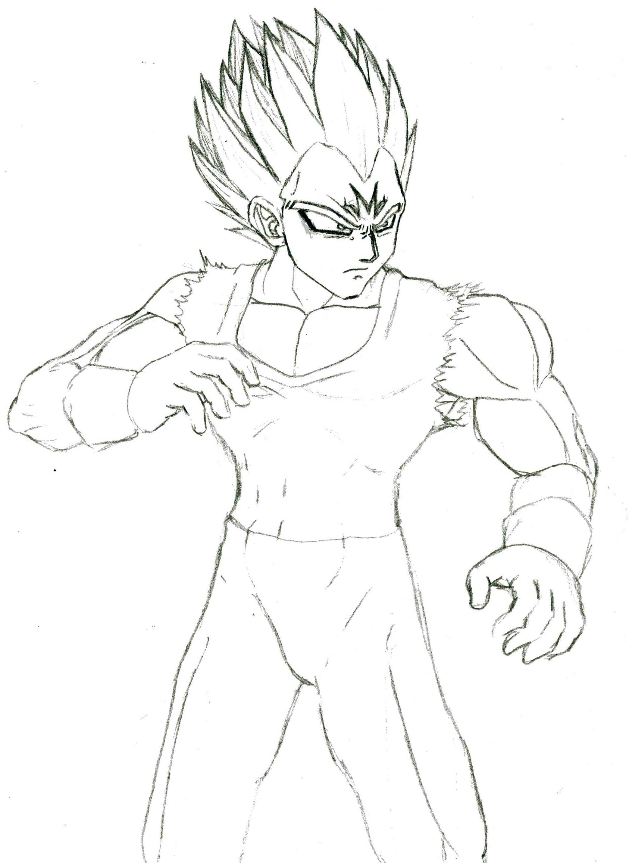 Majin vegeta by daiyosesshomaru