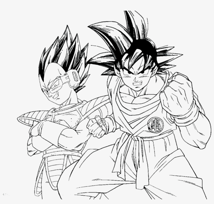 Dragon ball z kai coloring pages