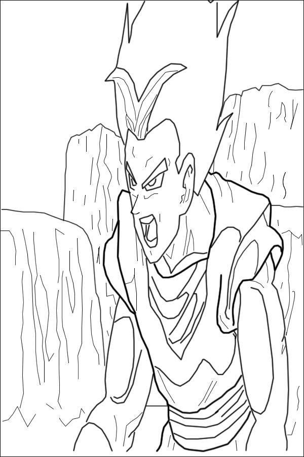 Dragon balls printable coloring page for kids