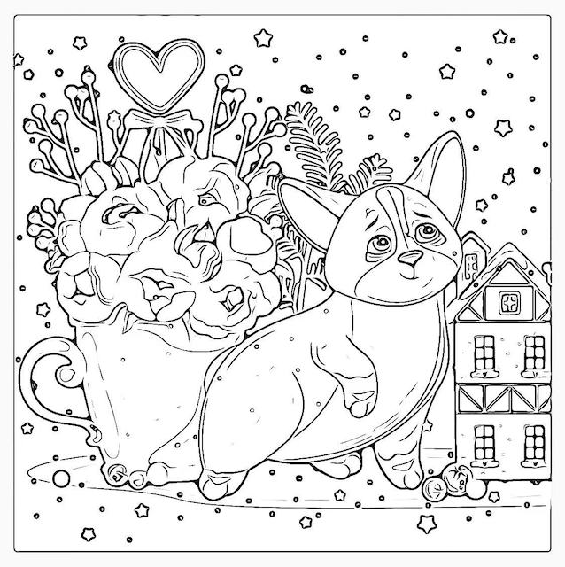 How to turn picture into coloring page