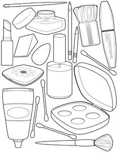 Makeup coloring pages makeup free download educative printable free makeup coloring pages color