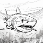 Mako shark coloring pages