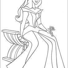 Aurora dancing with prince philip coloring pages