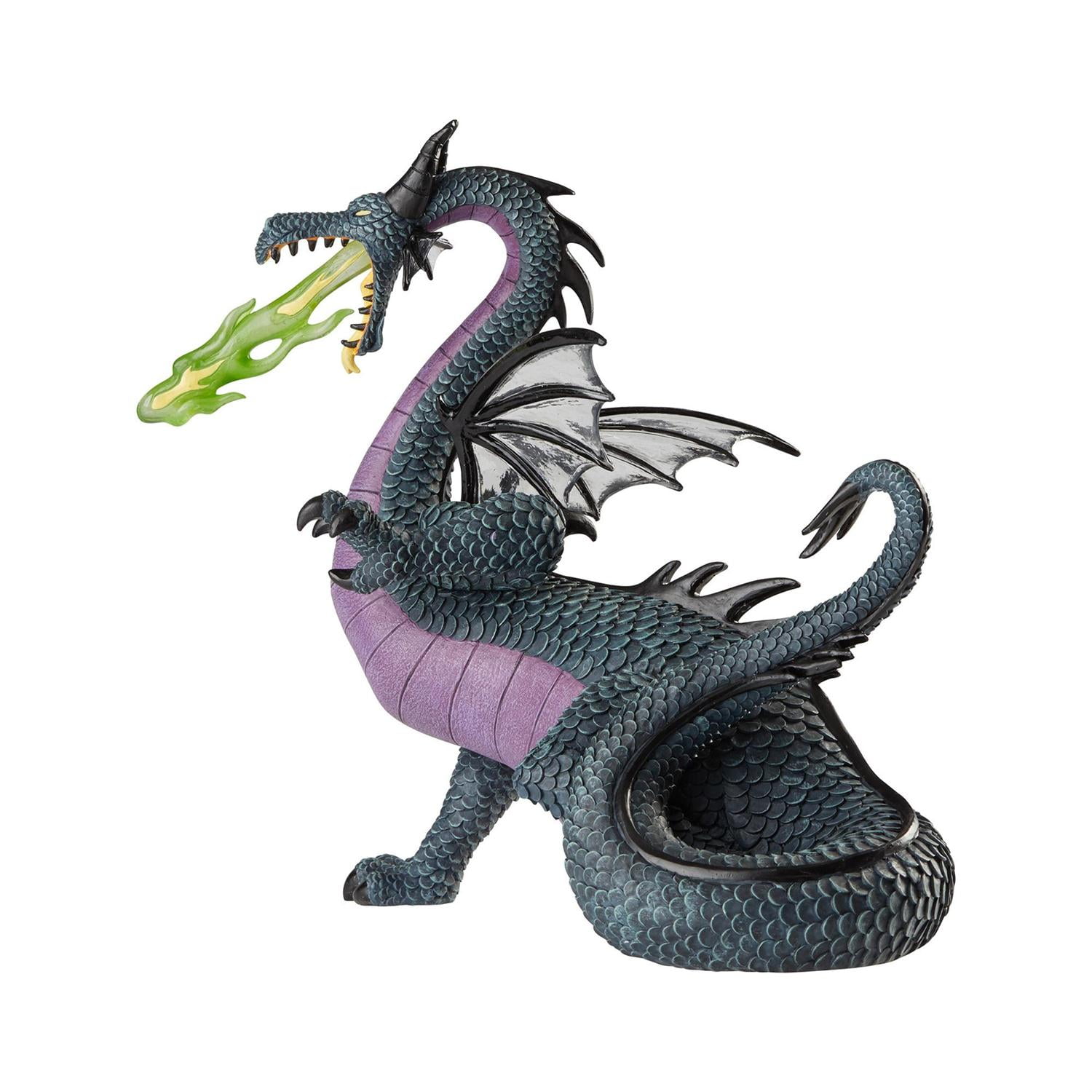 Disney showcase maleficent as dragon figurine